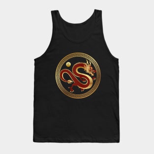 Chinese dragon Lunar new year 2024 Tank Top